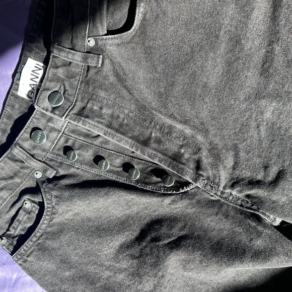 GANNI Figni High-Rise Straight Leg Jeans – 28/32 - Picture 3 of 6